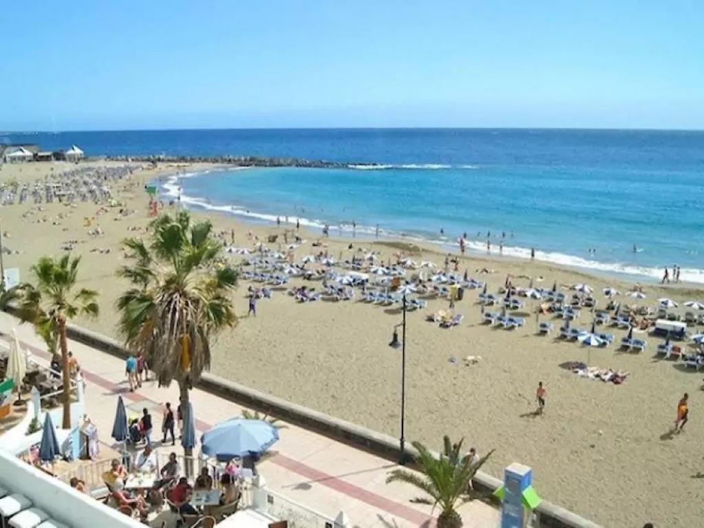 Jardin Canario Primera Linea De Playa Los Cristianos  Dış mekan fotoğraf